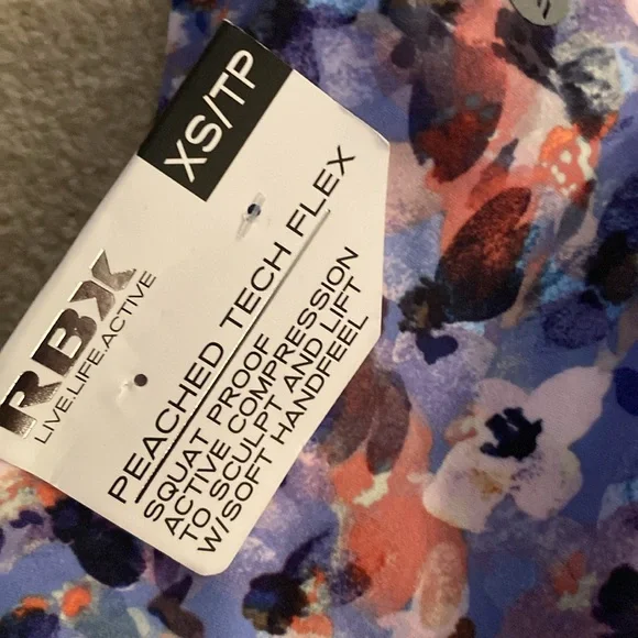 NWT RBX XS workout leggings ankle length - Picture 3 of 7